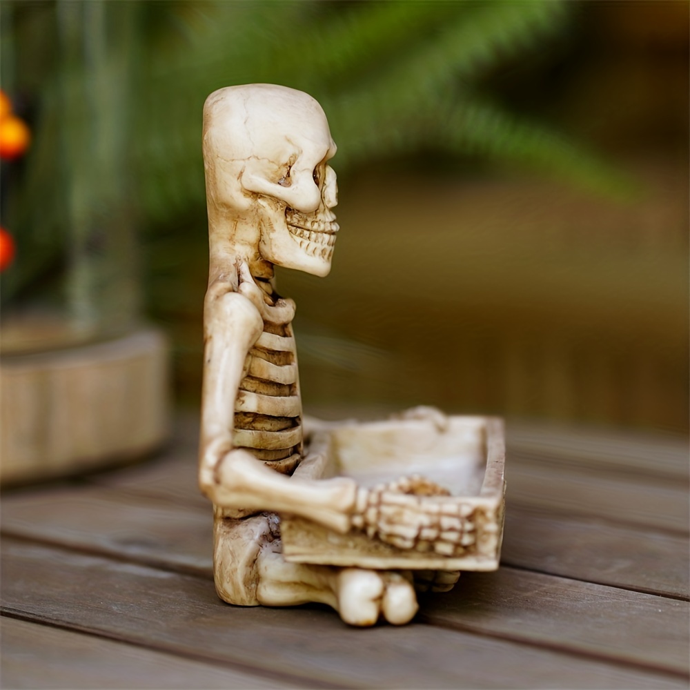 Skull Slot Storage Tray - Square Design